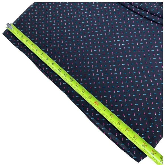 Vintage 80’s Geometric Print Maxi Skirt Size 11/12 - Picture 5 of 6